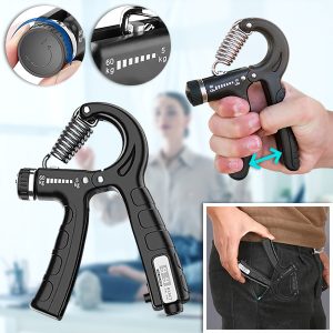 Vežbač za jačanje stiska ruke sa brojačem | SQUEEZEFIT