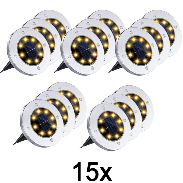 5x Solarne podne lampe za spoljašnju upotrebu (3 kom.) | LUMIGARD