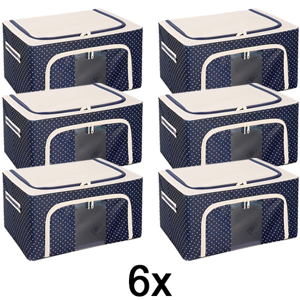 6x Kutija za odlaganje za garderober | STACKBOX